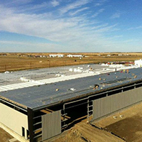 Rosenau Acropolis - installation of thermal roof system in 2009