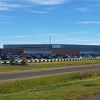 Shell Aerocentre building construction photos