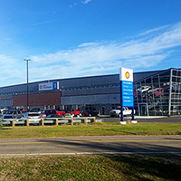 Shell Aerocentre building construction photos