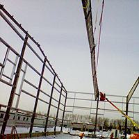 Wood Buffalo, AB construction project (Clean Harbours)