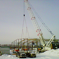 Wood Buffalo, AB construction project (Clean Harbours)