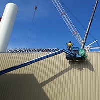 Hydrogen Plant for Air Products (CPI Construction) heavy industrial construction project in Fort Saskatchewan
