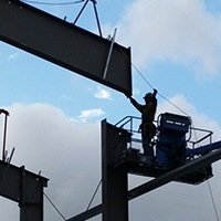 Hydrogen Plant for Air Products (CPI Construction) heavy industrial construction project in Fort Saskatchewan