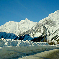 On the way to Nisga'a First Nation in Terrace, BC