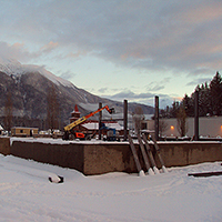 Building construction started!