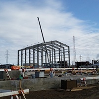 Hydrogen Plant for Air Products (CPI Construction) heavy industrial construction project in Fort Saskatchewan